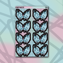 Load image into Gallery viewer, Celebration Drippy Bow Sticker Sheet
