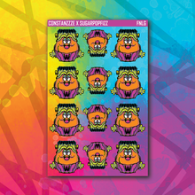 Load image into Gallery viewer, Franken Nugget Sticker Sheet
