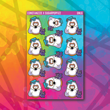 Load image into Gallery viewer, Ghost Nugget Sticker Sheet
