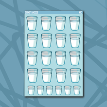 Load image into Gallery viewer, Milkie Glass Of Milk Sticker Sheet
