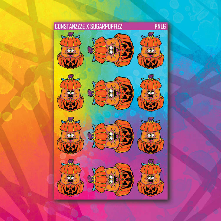 Pumpkin Nugget Sticker Sheet