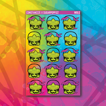 Load image into Gallery viewer, Green Bucket Sticker Sheet
