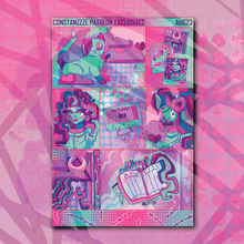 Load image into Gallery viewer, LoFi Love Zombie Deco Box+ Sticker Sheets
