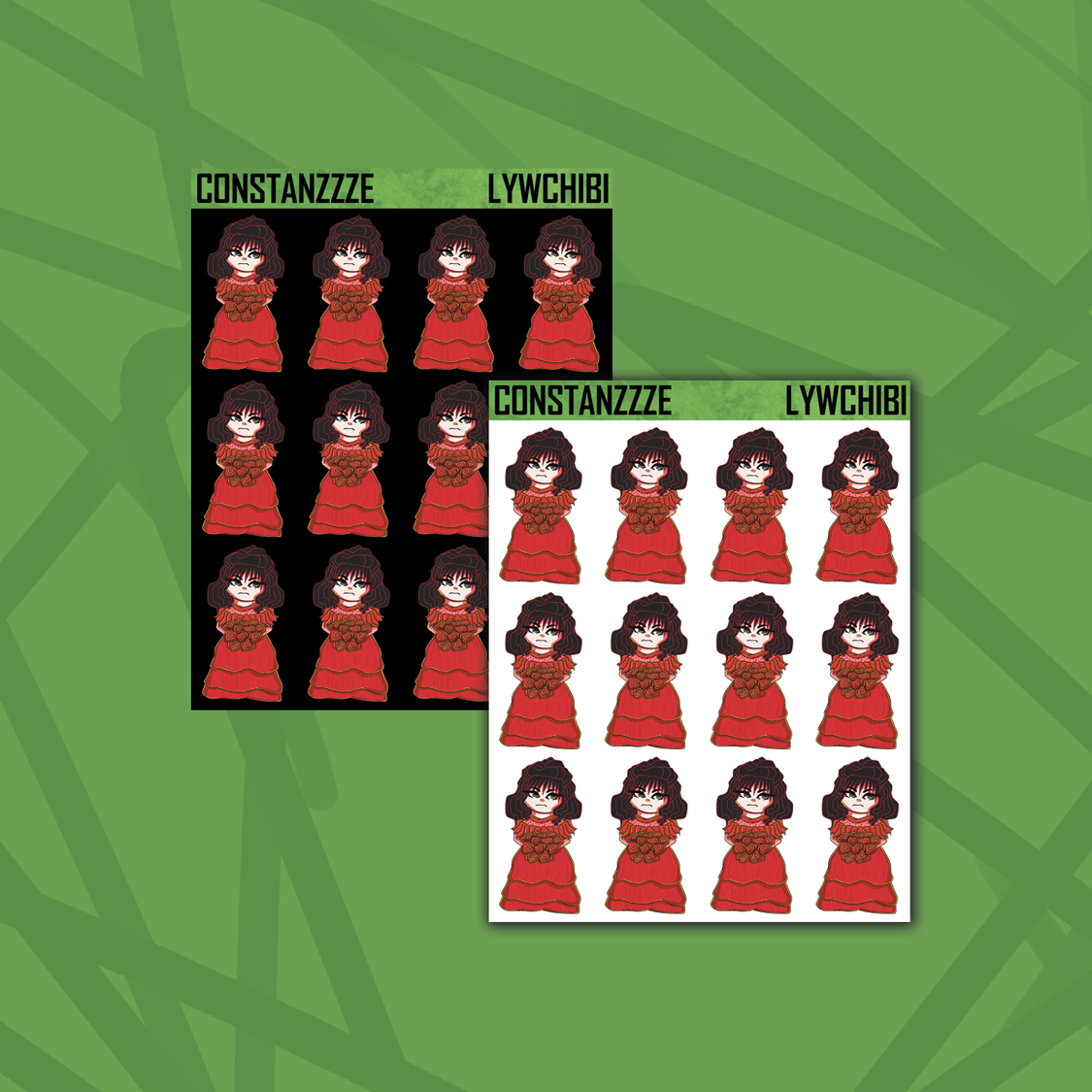 Lydia Chibi Sticker Sheet – Constanzzze