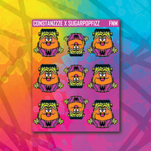 Load image into Gallery viewer, Franken Nugget Sticker Sheet
