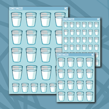 Load image into Gallery viewer, Milkie Glass Of Milk Sticker Sheet
