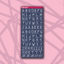 Load image into Gallery viewer, CPC Label Letter Sticker Sheet
