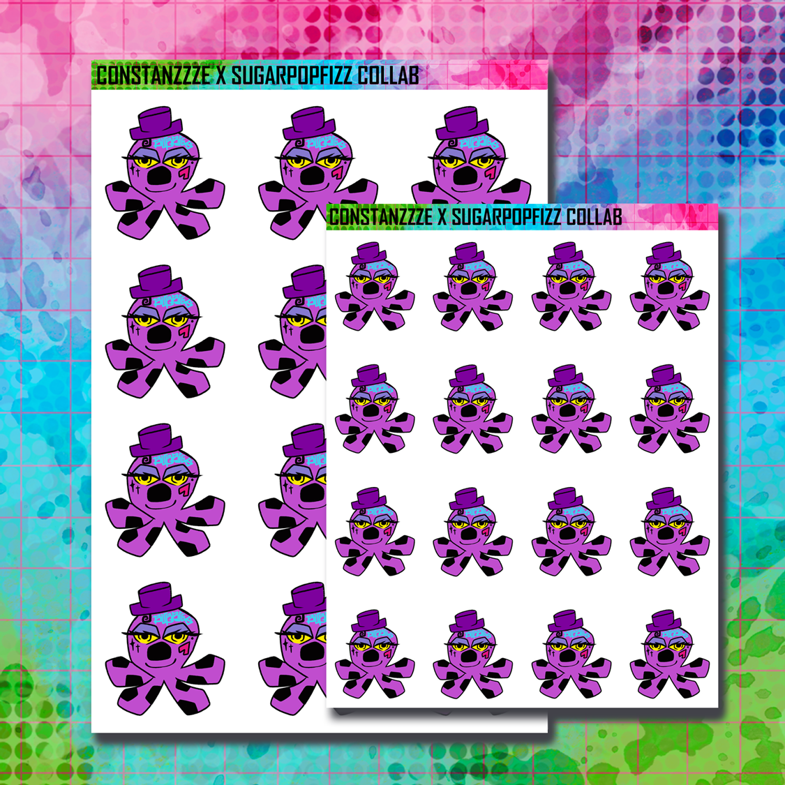 Girl Gang Octi Sticker Sheet – Constanzzze