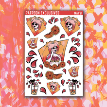 Load image into Gallery viewer, 318 Blood Oranges Mixed Deco Sticker Sheets
