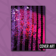 Load image into Gallery viewer, Pink Stripe Splatter Sleeved Album
