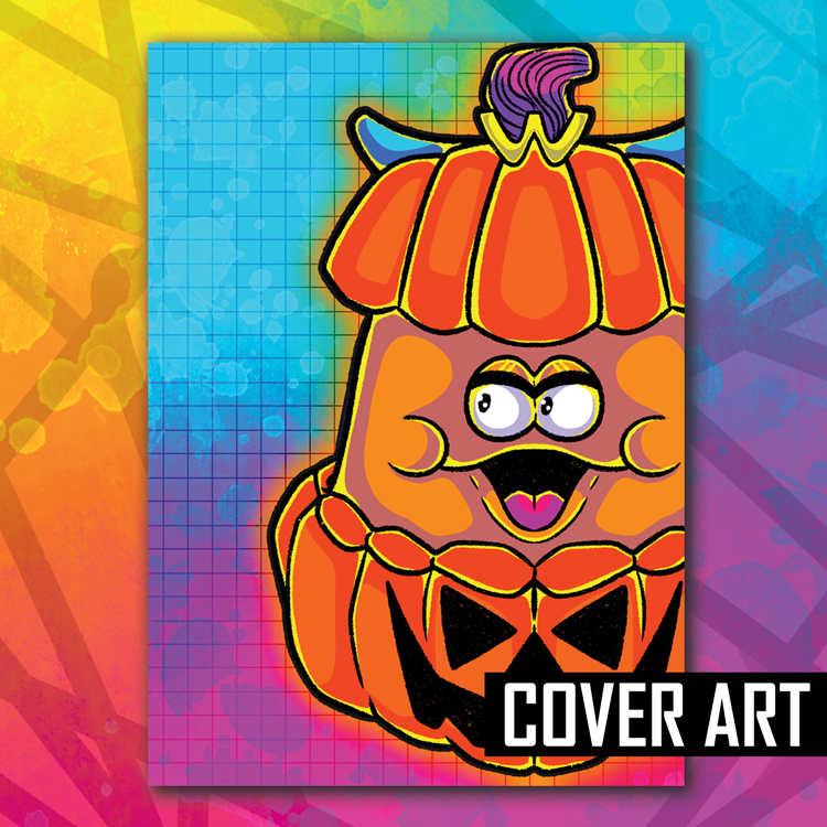 Pumpkin Nugget Reusable Sticker Book