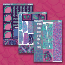 Load image into Gallery viewer, Love Zombie Mermaid Purple Out Journaling Kit
