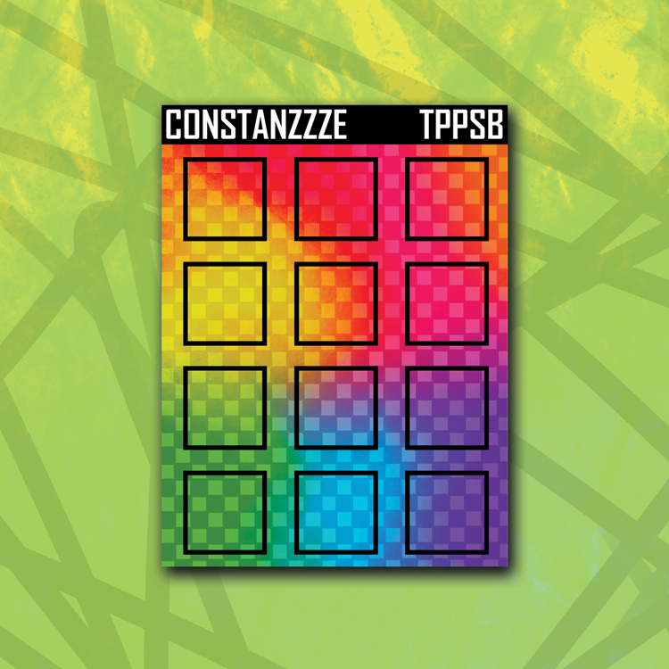 Rainbow Checker Small Sticky Notes