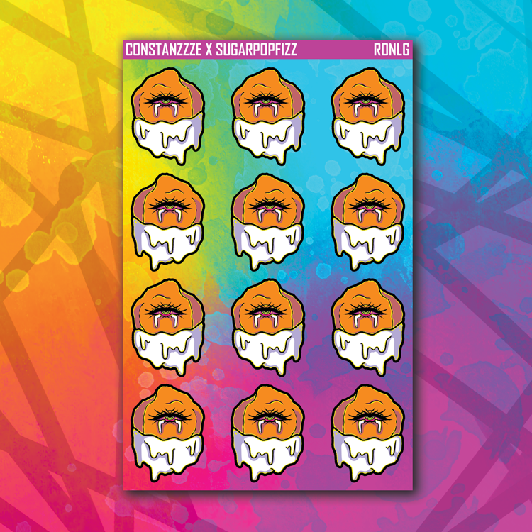 Ranch Dipped Oracle Nugget Sticker Sheet