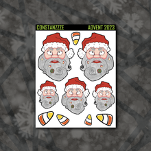 Load image into Gallery viewer, NBC 2023 Advent Day 4 Sticker Sheets
