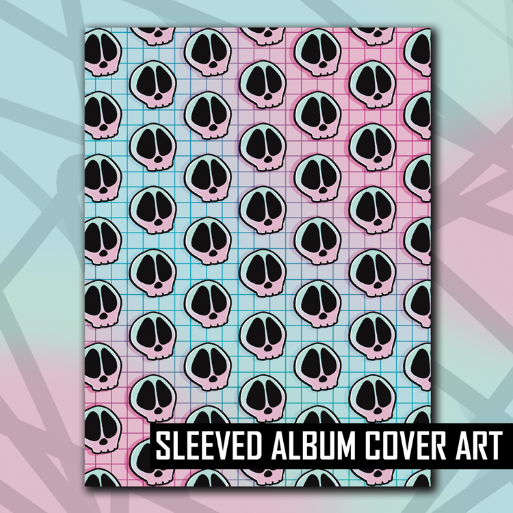 Celebration Skull Pattern Sleeved Album