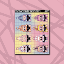 Load image into Gallery viewer, BooBoo Deco Sticker Sheets
