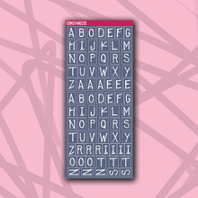 Load image into Gallery viewer, CPC Label Letter Sticker Sheet
