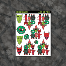 Load image into Gallery viewer, NBC 2023 Advent Day 11 Sticker Sheets
