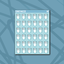 Load image into Gallery viewer, Milkie Glass Of Milk Sticker Sheet
