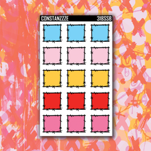 Load image into Gallery viewer, Small 318 Stitched Box Sticker Sheet
