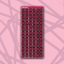 Load image into Gallery viewer, CPC Bead Letter Sticker Sheet
