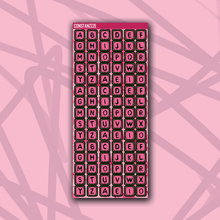 Load image into Gallery viewer, CPC Bead Letter Sticker Sheet
