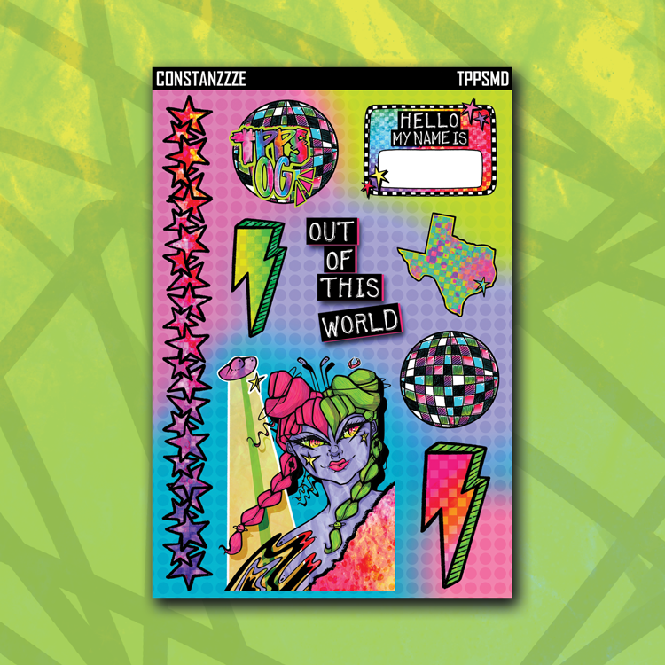Planner Party Mixed Deco Sticker Sheet