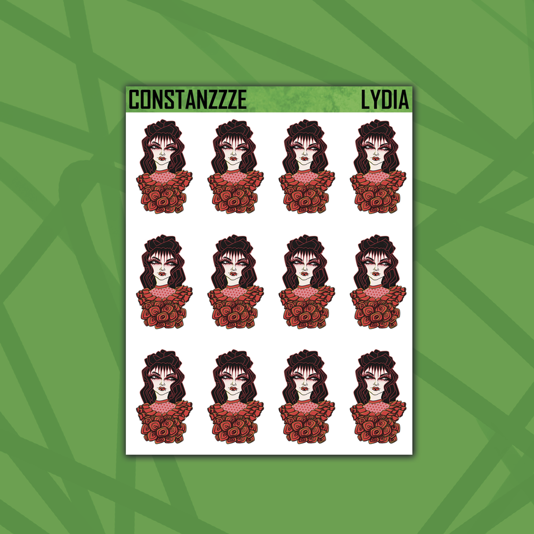 Lydia Sticker Sheet