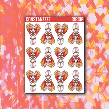 Load image into Gallery viewer, 318 Chibi Sip Sticker Sheet
