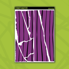 Load image into Gallery viewer, Jumbo Traditional Stripes Rippies Sticker Sheet
