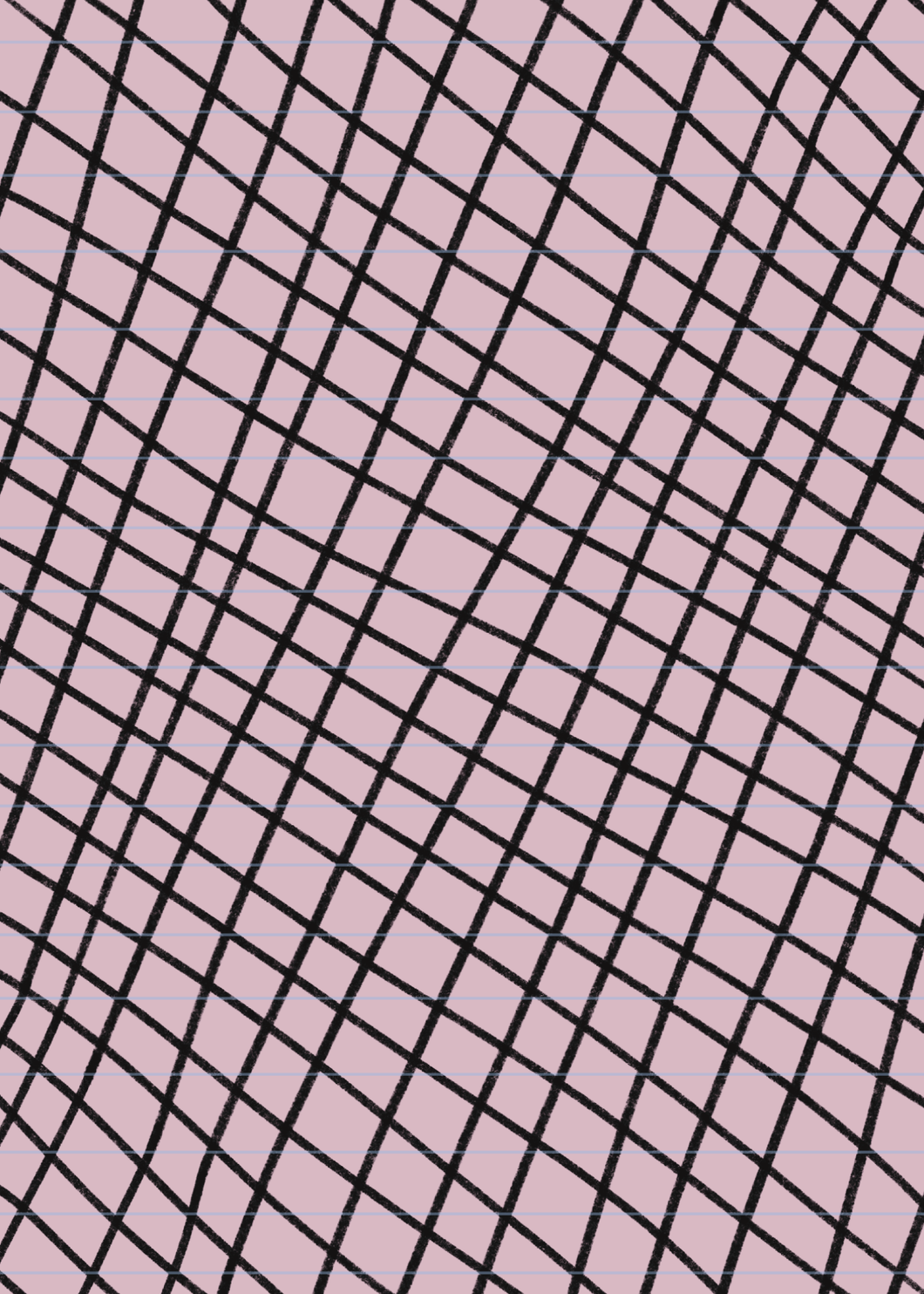 Pastel Pink Crisscross Reusable Sticker Book