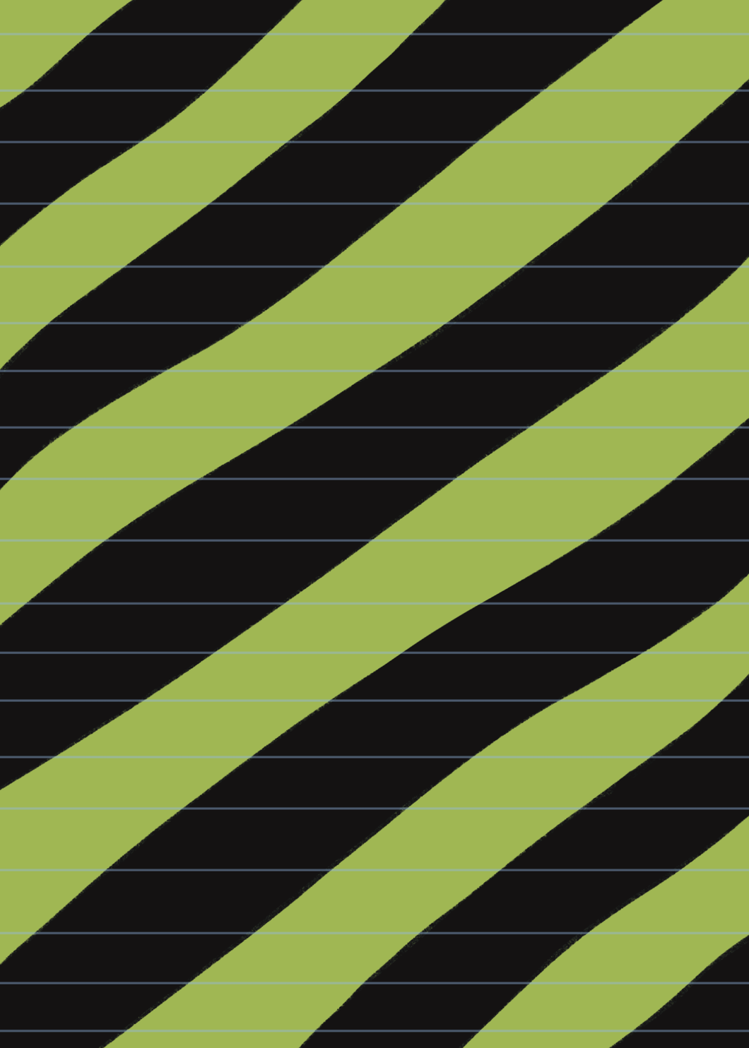 Traditional Green Stripe Reusable Sticker Book
