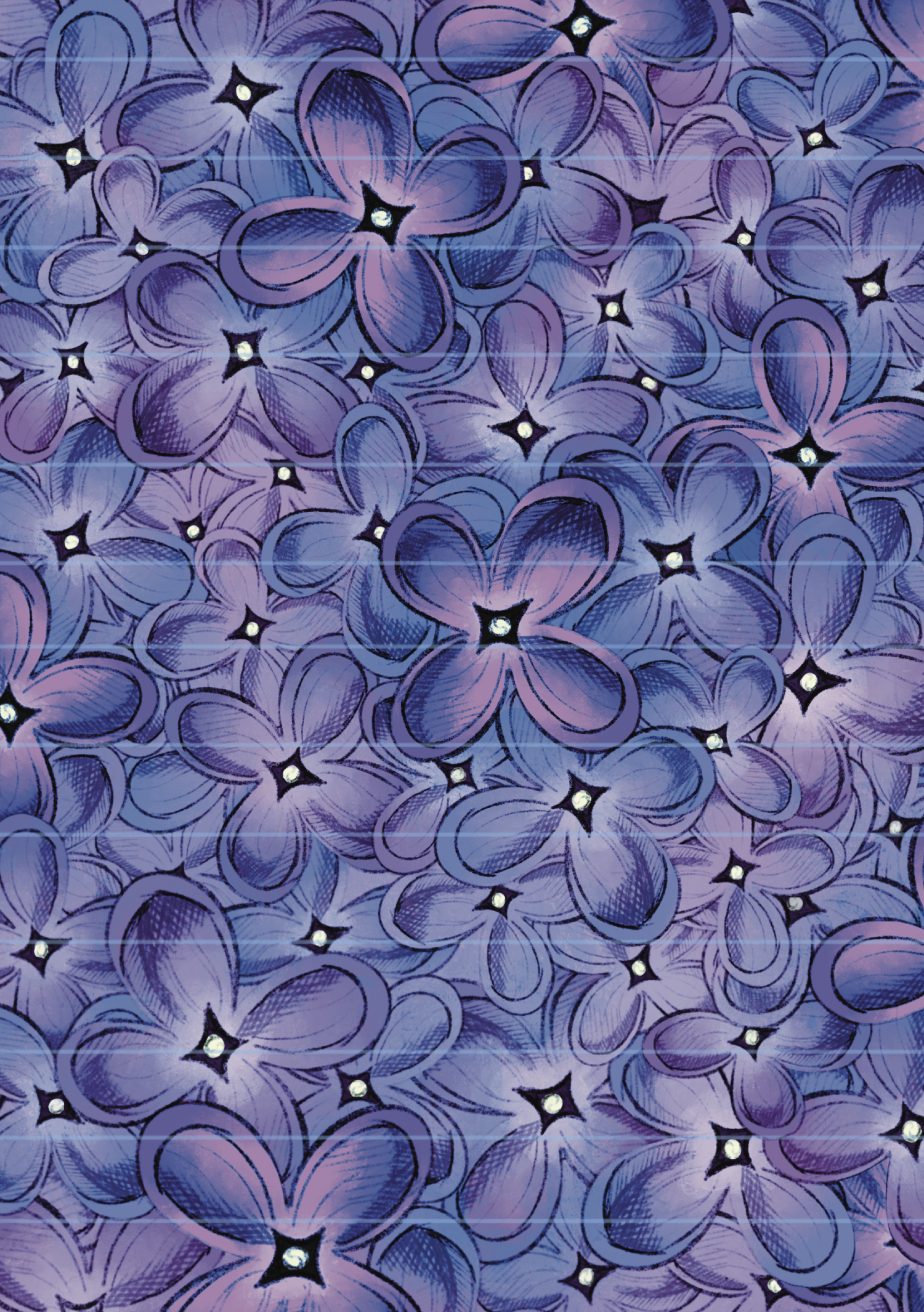 Lilac Reusable Sticker Book