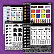 Load image into Gallery viewer, Ghostie Hobonichi Cousin Sticker Kit
