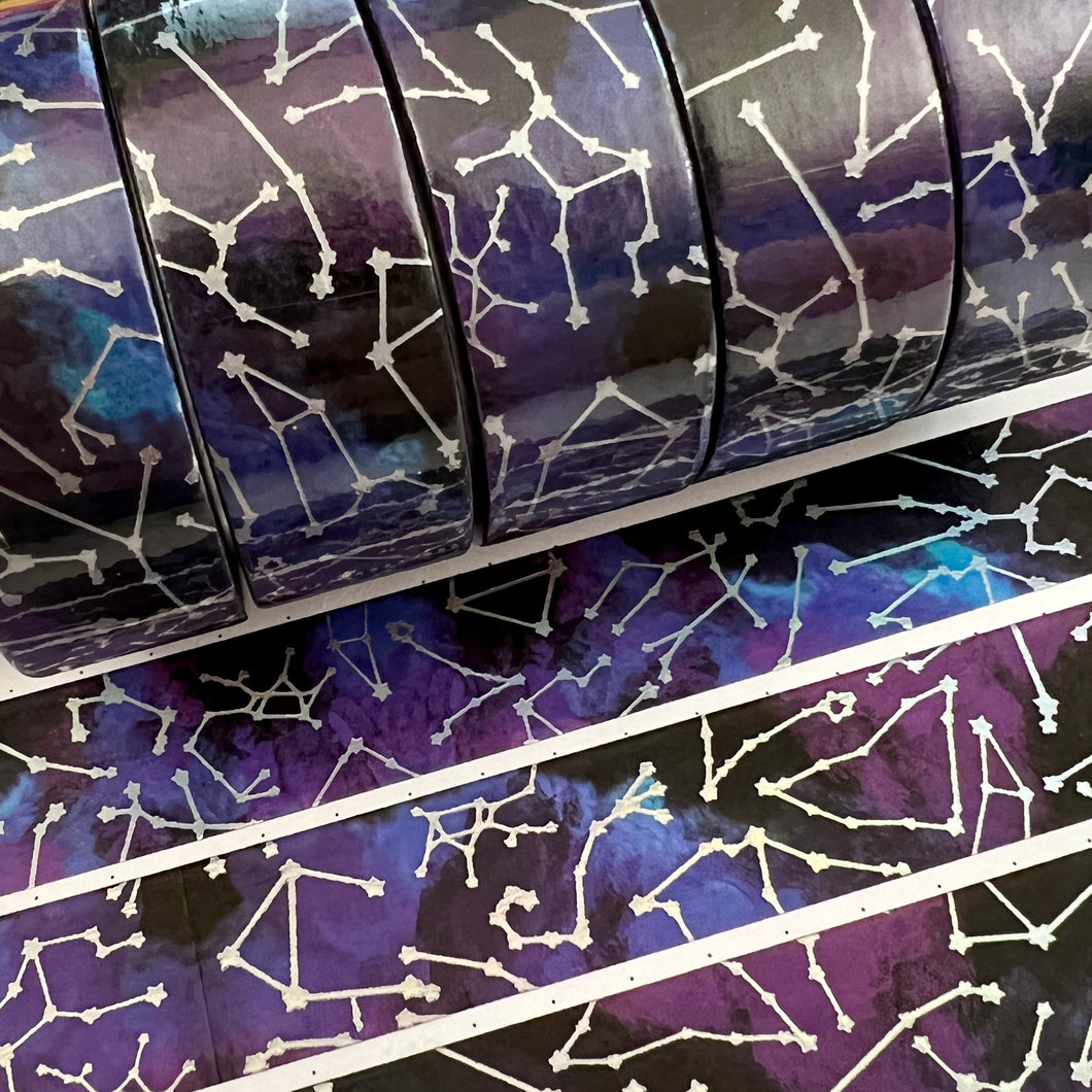 Constellations Foil Washi Tape 15mm