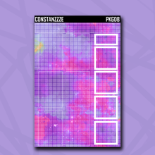 Load image into Gallery viewer, Pink Kandi Grid Vertical Deco Boxes
