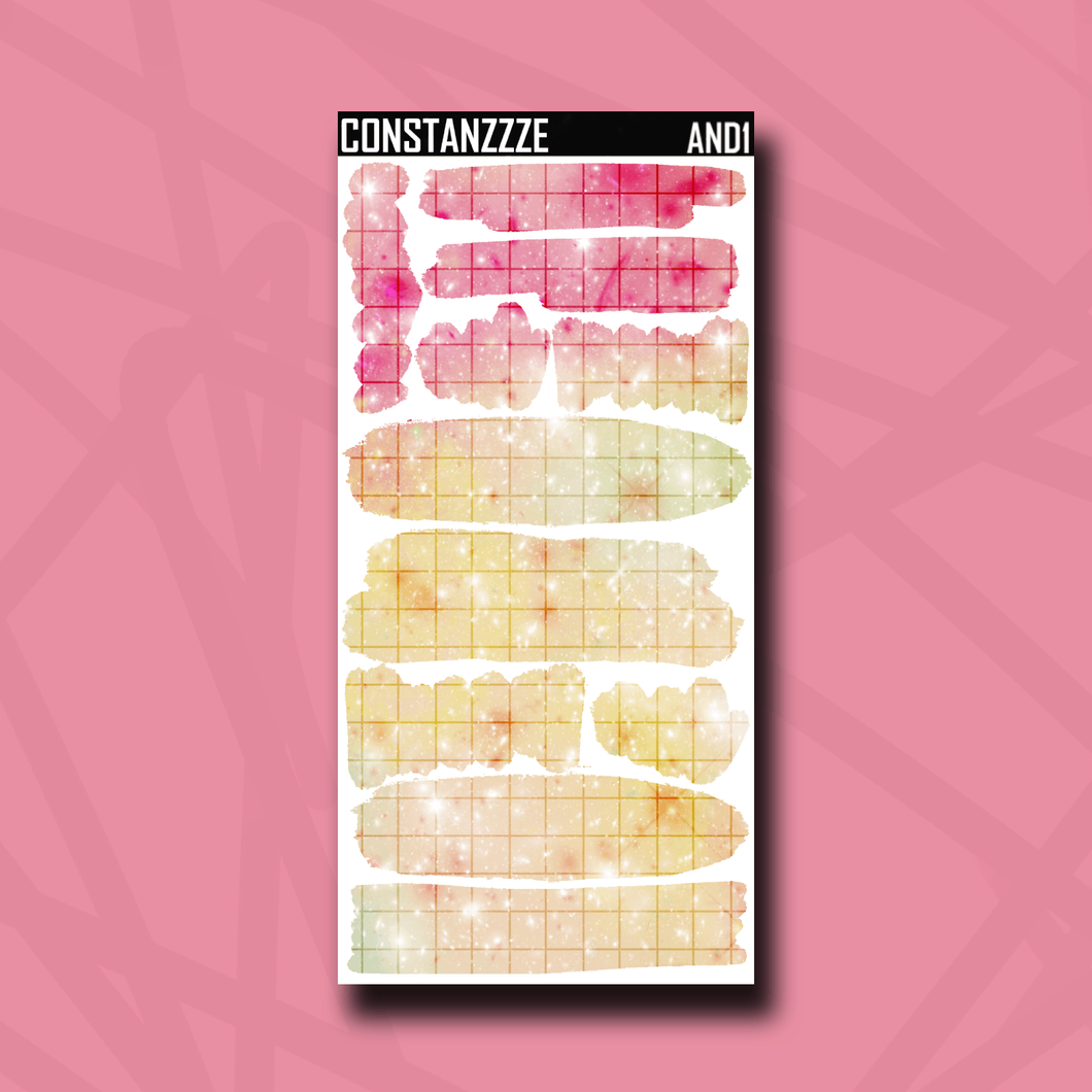 Andromeda Swatch and Strippies Sheet