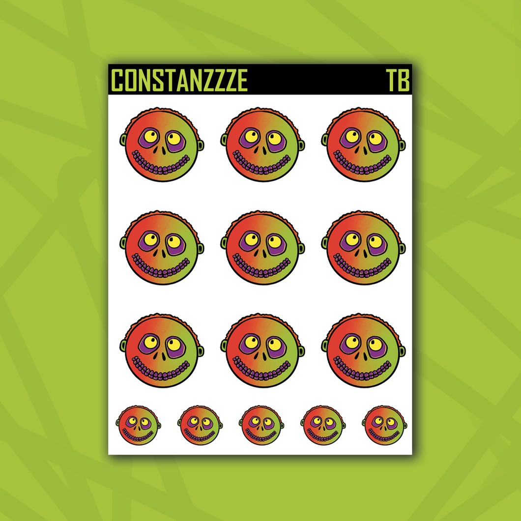 Traditional Barrel Sticker Sheet