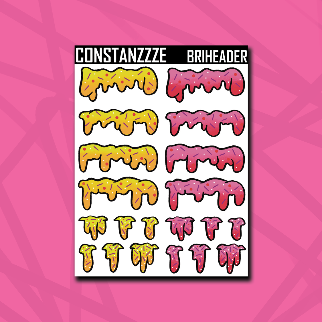 Bright Icing Headers – Constanzzze