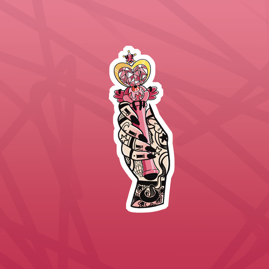 Chibi Oracle Wand Die Cut