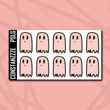 Load image into Gallery viewer, PSL Ghostie Notes Sticker Sheet
