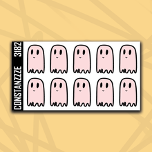 Load image into Gallery viewer, 318 Ghostie Notes Sticker Sheet
