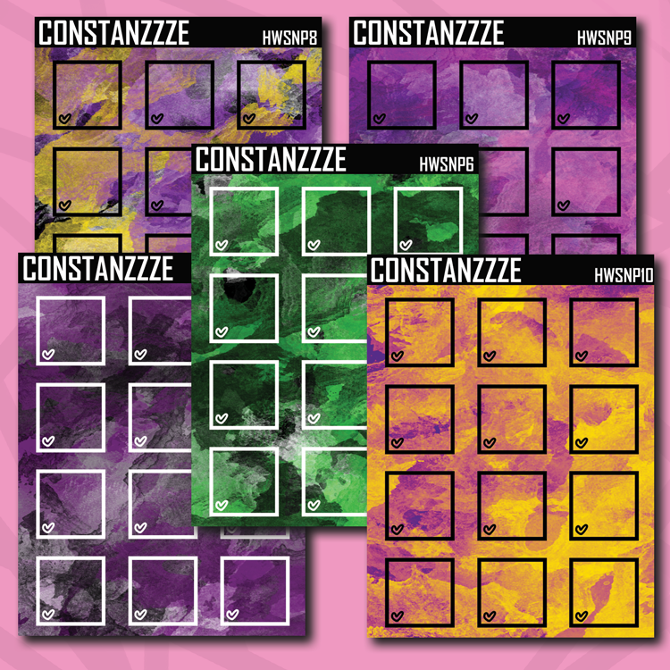 Small Pride Sticky Note Sticker Sheet v2 – Constanzzze