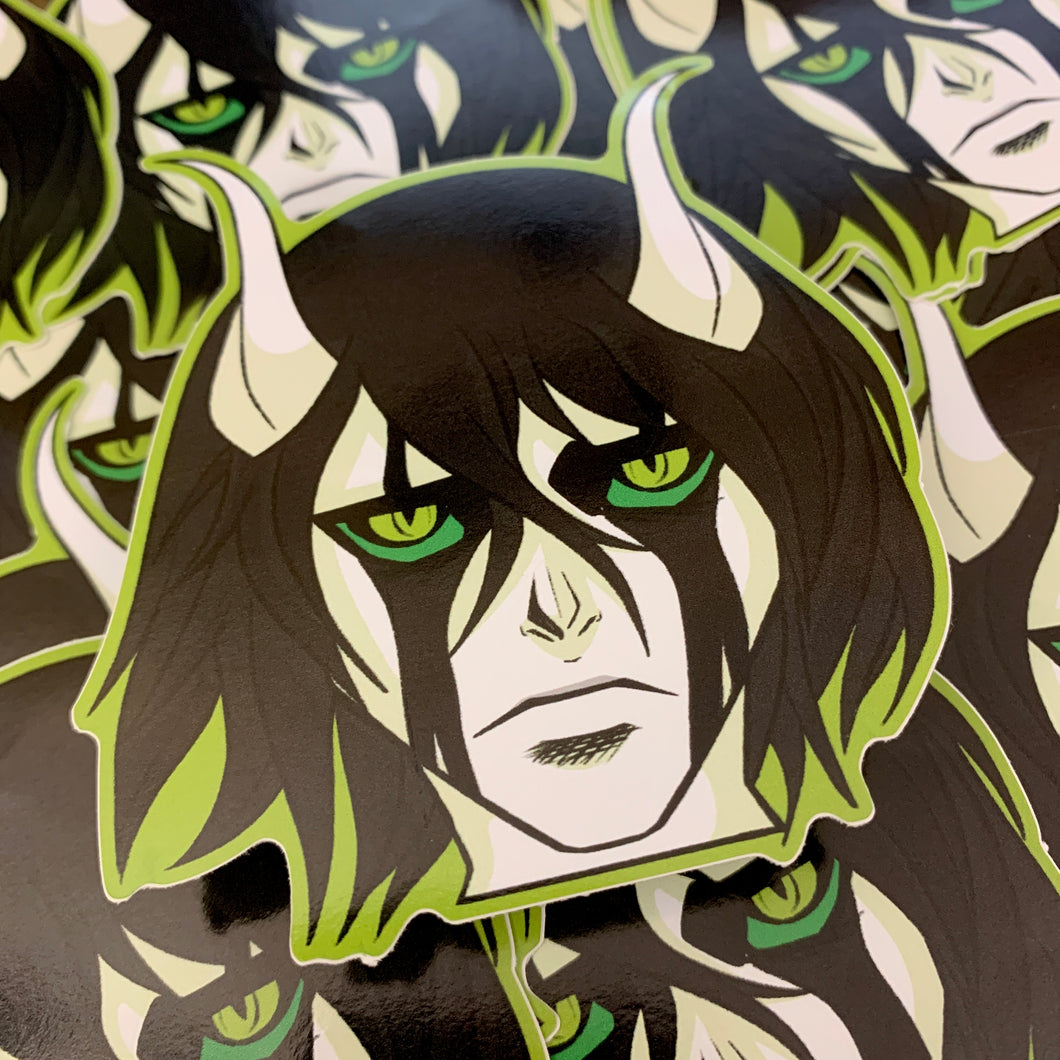 Jumbo Ulquiorra Murciélago Vinyl Sticker