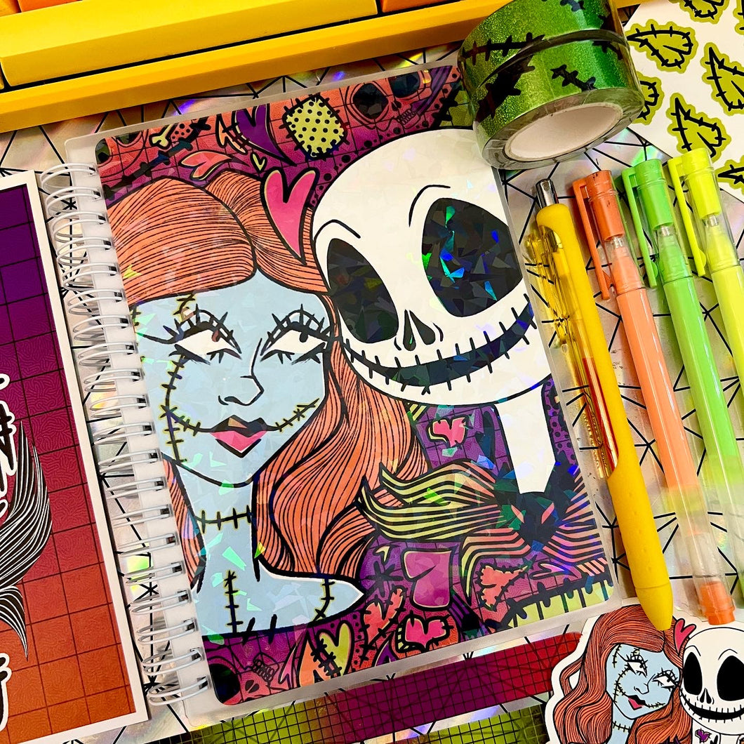 Traditional Jack and Sally Reusable Sticker Book