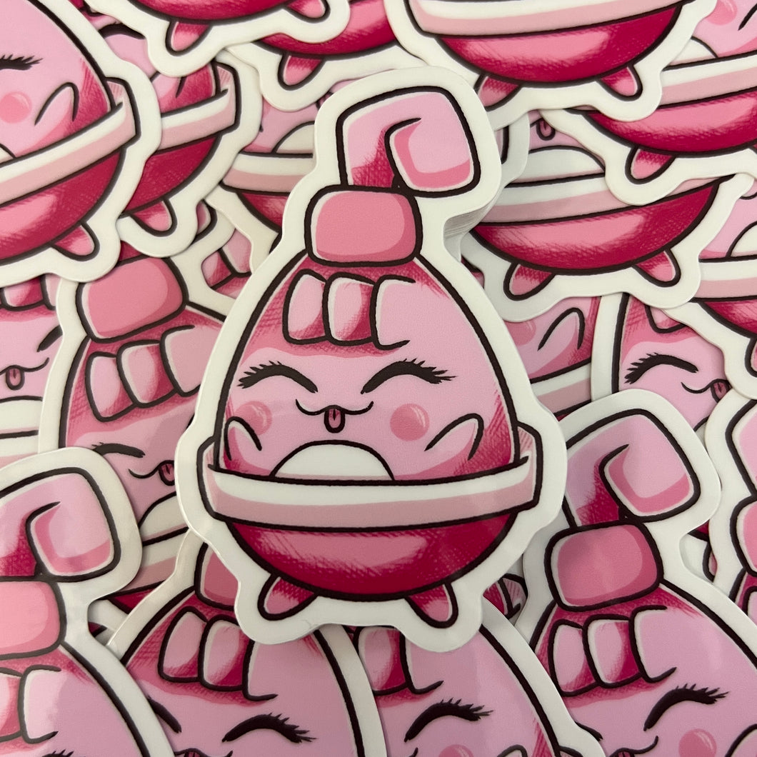 Happy Vinyl Sticker