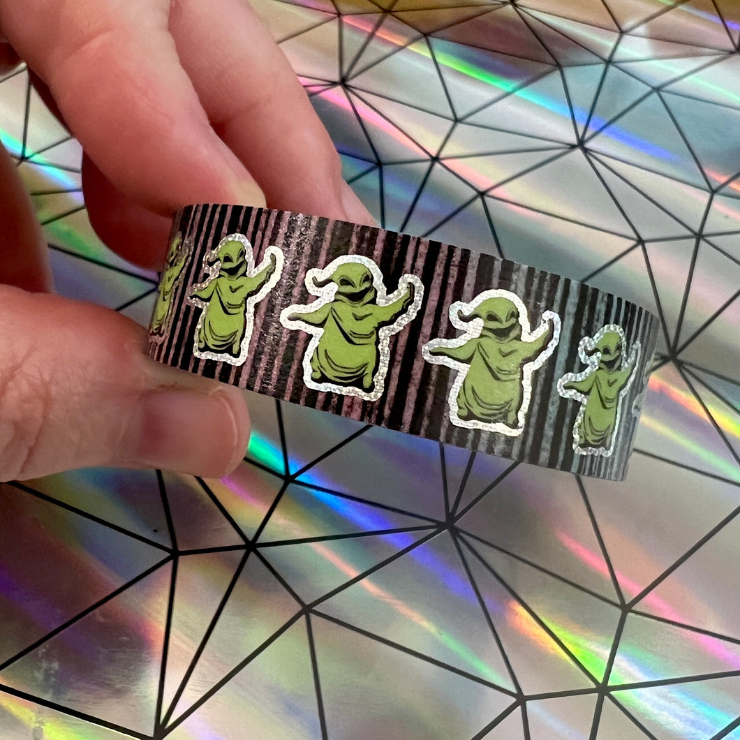 Holo Foil Oogie Boogie Washi Tape 15mm