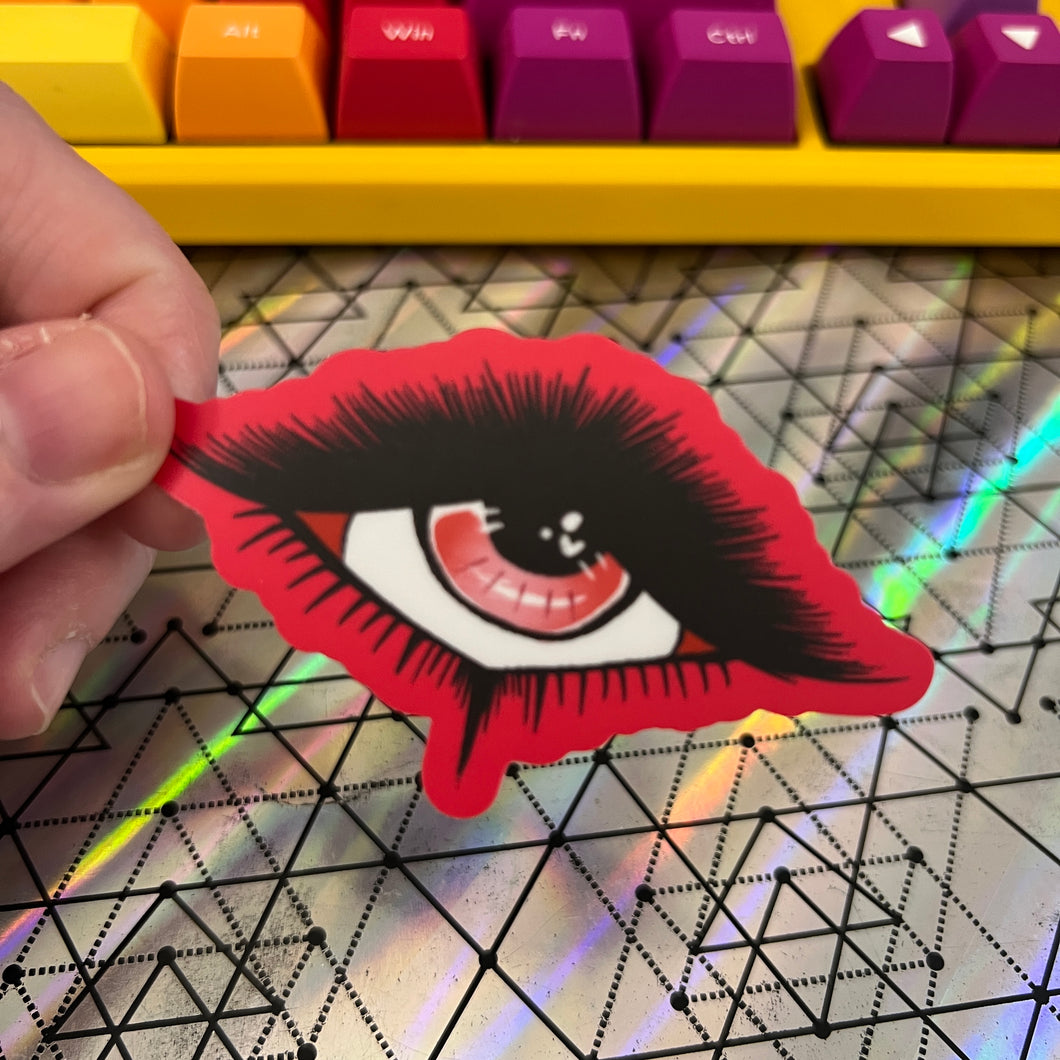 ChibiUsa Oracle Eye Translucent Vinyl Sticker