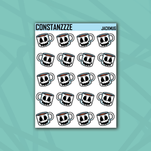 Load image into Gallery viewer, Jack Mug Sticker Sheet
